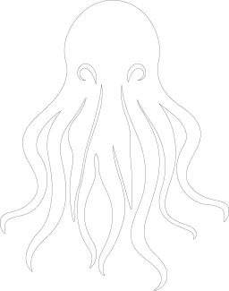 Octopus Easy Octopus One-Line Drawing to Develop Tentacle Positioning Skills