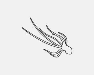 Octopus Easy One-Line Octopus Drawing to Strengthen Visual Planning Skills