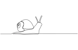 Draw a Snail in One Line to Practice Shape Flow and Connected Thinking