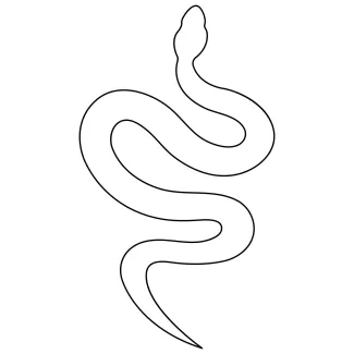 One Line Reptile Drawing: Create a Snake with Easy, Smooth Motion